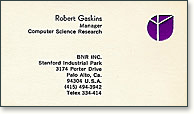 Bell Northern Research business card